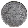 1 złoty 1832, Warszawa; odmiana z małą głową króla; Bitkin 1003, Plage 77 (R); piękna moneta w pud..