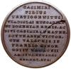 medal z serii królewskiej autorstwa Jana Filipa Holzhaeussera, z lat 1780-1792 wybity dla upamiętn..