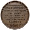 medal z 1824 r. autorstwa C. Baerendta poświęcony Adamowi Kazimierzowu Czartoryskiemu; Aw: Głowa  ..
