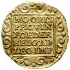 dukat 1648; Delmonte 963, Fr. 284, Verk. 98.3, Purmer Ut24; złoto 3.47 g; moneta w bardzo ładnym  ..