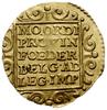 dukat 1649; Delmonte 963, Fr. 284, Verk. 98.3, Purmer Ut24; złoto 3.48 g; ładny