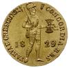 dukat 1829, Utrecht; Fr. 331, Schulman 213; złoto 3.50 g; pięknie zachowana moneta