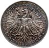 dwutalar = 3 1/2 guldena 1866, Frankfurt; AKS 4, Dav. 651, Thun 145; egzemplarz z patyną, bardzo ł..