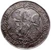 talar 1625, Saalfeld; na awersie znak mincerski WA; Dav. 7371, Schnee 279; srebro 29.03 g; moneta ..