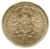 10 marek 1872/A, Berlin; AKS 111, Jaeger 242, Fr. 3819; złoto; wyśmienicie zachowana moneta  w pud..