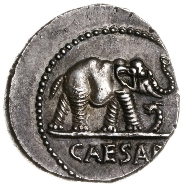 denar 49-48 pne, Rzym