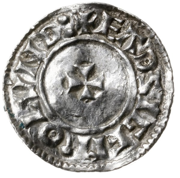 denar typu small cross, 1009-1017, mennica London, mincerz Eadsige