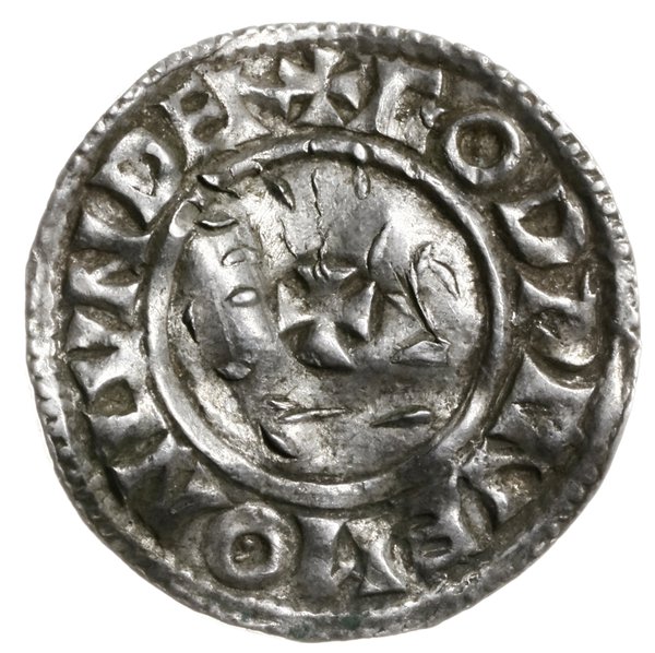 denar typu small cross, 1009-1017, mennica London, mincerz Godwine