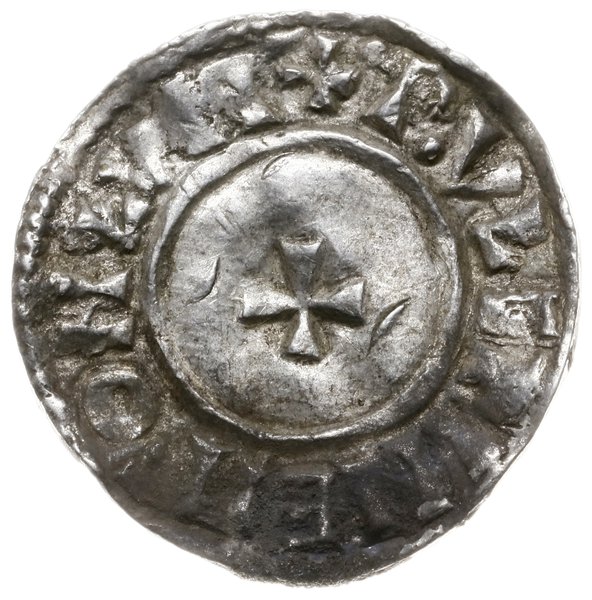 denar typu small cross, 1009-1017, mennica London, mincerz Wulfwine