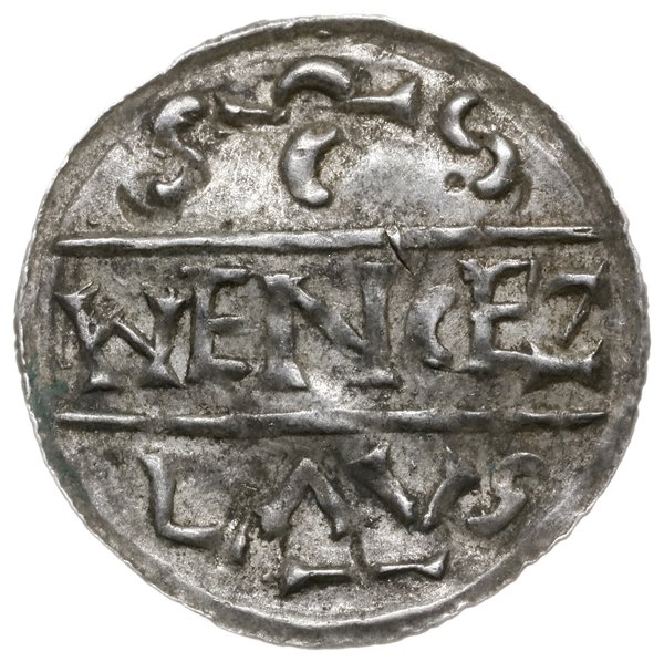 denar 1012-1034, mennica Praga; Dach kościoła, p