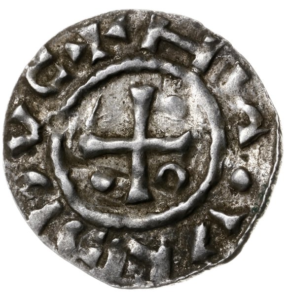 denar 985-995, mincerz Mauro; Krzyż z kółkiem i 