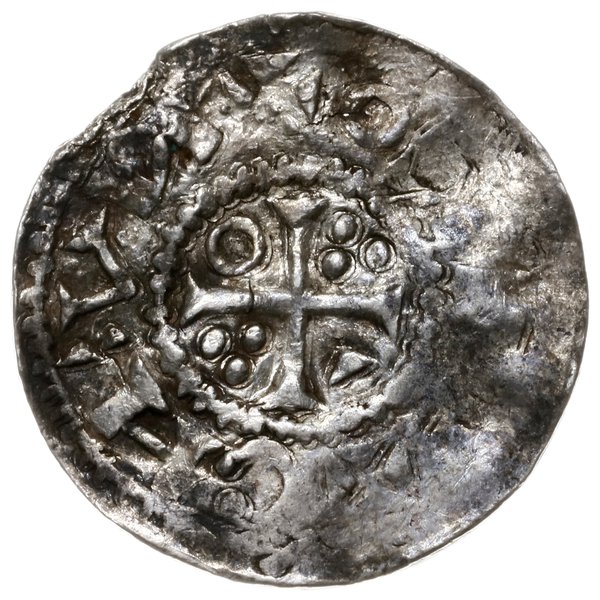 naśladownictwo denara bawarskiego króla Henryka II