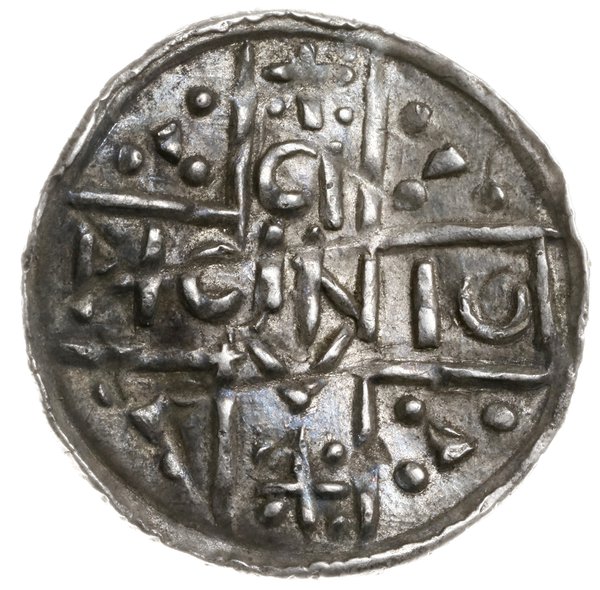 denar 1018-1026, mincerz Bab; Napis HEINRICVS DV