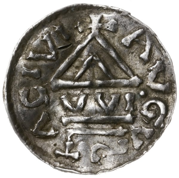 denar 1006-1009, mincerz Vilja; Krzyż z kółkiem 