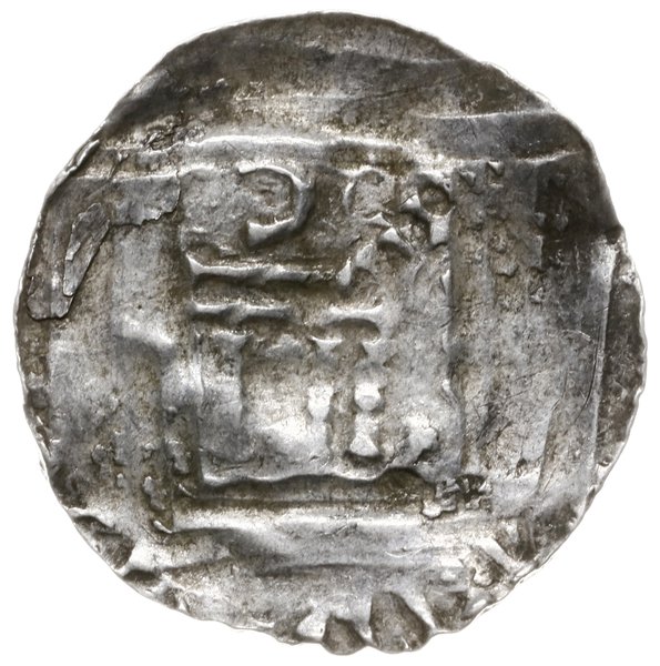 denar 1005-1046; Kaplica z kolumnami i klinami w