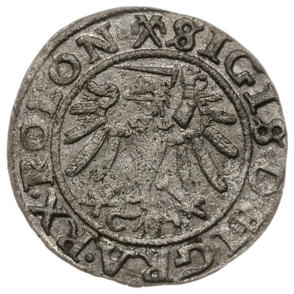 szeląg 1540, Gdańsk; odmiana z hakami na awersie