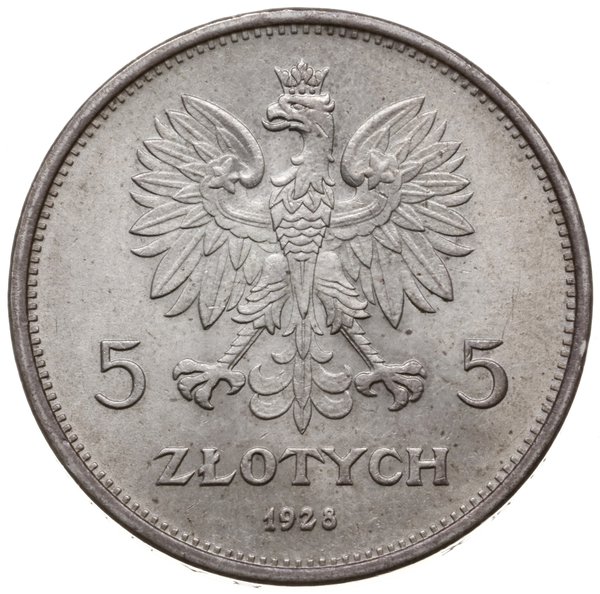 5 złotych 1928, Warszawa