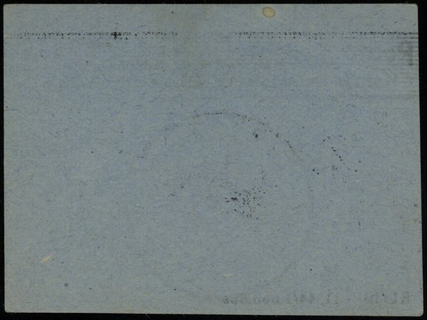 bon na 1 markę (1944); bez numeracji, papier nie