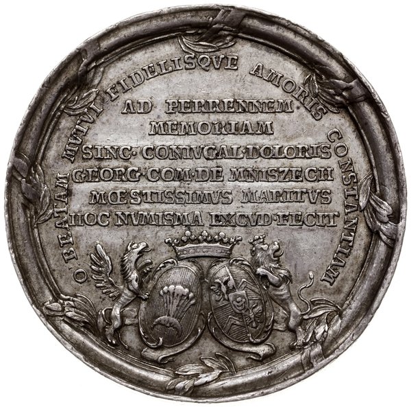 medal z 1772 r. nieznanego autorstwa, wybity z o