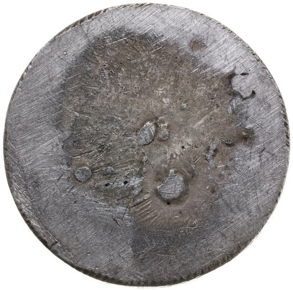 jednostronny medal z 1833 roku autorstwa F. Hall