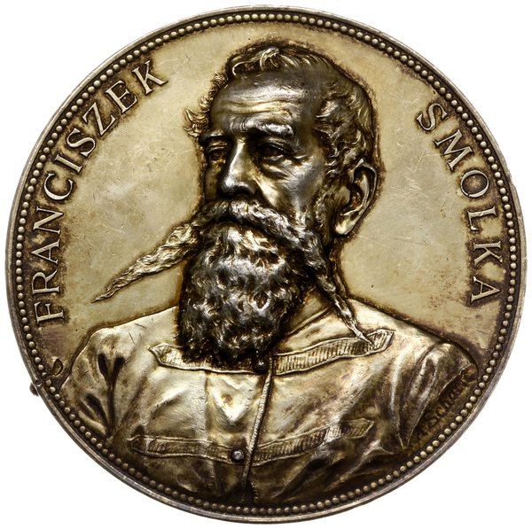 medal z 1884 r. autorstwa Antoniego Scharffa, wy