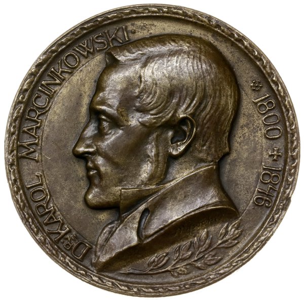 medal bez daty (ok. 1930 r.) autorstwa Jana Wyso