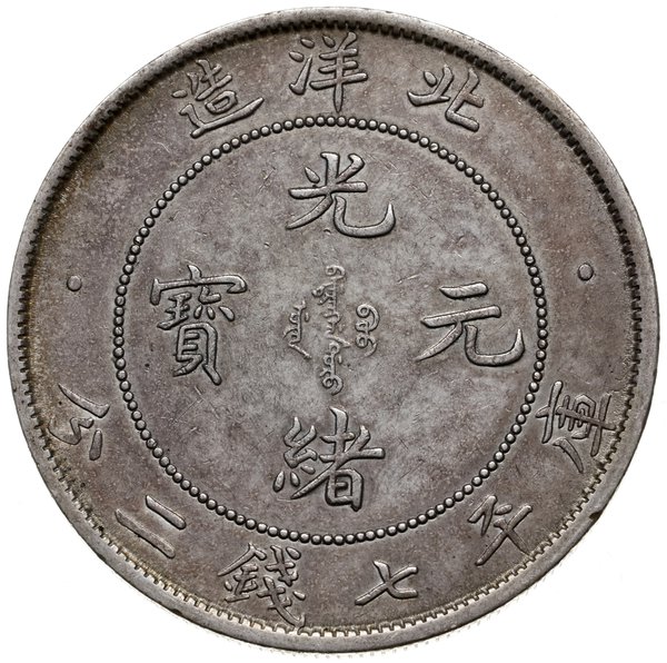 dolar 1908, mennica Pei Yang
