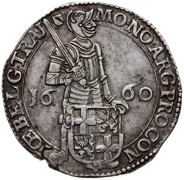 talar (silverdukat) 1660, Utrecht; Dav. 4902, De
