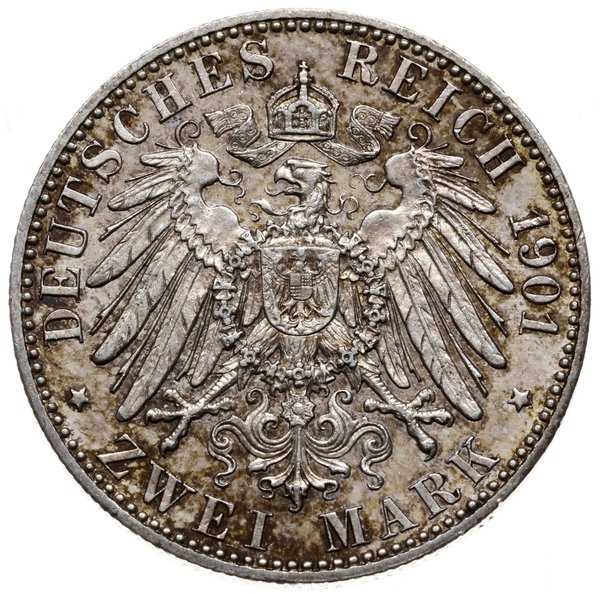 2 marki 1901 A, Berlin