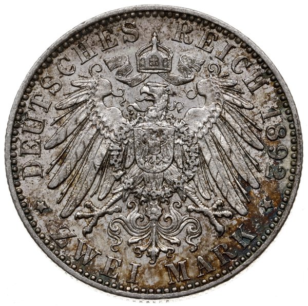 2 marki 1892 A, Berlin