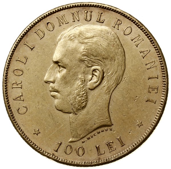 100 lei 1906, Bruksela; 40. rocznica wstąpienia 