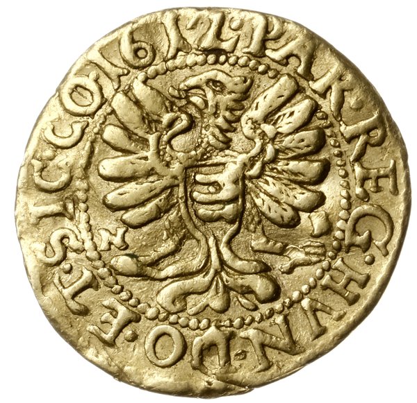 dukat 1612; odmiana z pełną tytulaturą GABRIEL; 