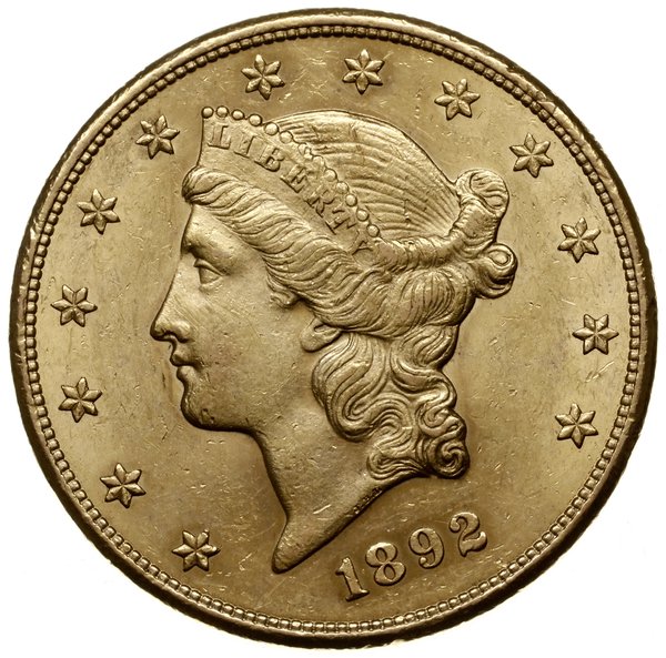 20 dolarów 1892 CC, Carson City