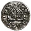 denar 985-995, mincerz Sigu; Krzyż z kółkiem i dwiema kulkami w kątach / Dach kaplicy, pod nim SIC..