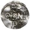 denar 983-1002; Krzyż z kulkami w kątach, OTTO REX / Napis poziomy S COLONIA A; Dbg 331;  srebro 1..