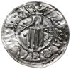 denar 1002-1024; Głowa króla w koronie w prawo /