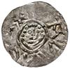 denar, przed 1107, Wrocław; Aw: Głowa z perełkową fryzurą, wokoło + S IOHANNES; Aw: Monogram SI  l..
