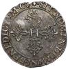 frank 1581 M, Tuluza; wariant z datą wybitą w otoku; Duplessy 1130, Kop. 10428 (R3); stara patyna,..