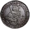 talar 1637, Toruń; Aw: Półpostać króla w prawo i