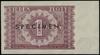 1 złoty 15.05.1946, czarny poziomy nadruk “SPECI