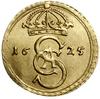 medal z 1625 r.; Aw: Monogram pary królewskiej SCA ( Sigismundus Constantia Anna ) pod koroną, po ..