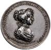 medal z 1675 r. nieznanego autorstwa wybity z okazji osierocenia Ludwiki Karoliny Radziwiłłówny;  ..