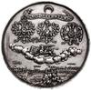 medal z 1684 r. autorstwa Jana Höhna jun., wybity z okazji utworzenia przez Polskę, Austrię, Rosję..