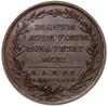 medal z 1780 r. autorstwa F. Holzhaeussera poświęcony Ignacemu Krasickiemu; Aw: Popiersie Krasicki..