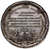 medal z 1772 r. nieznanego autorstwa, wybity z okazji śmierci Marii Amalii Mniszech z domu Brühl; ..