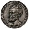 medal z 1934 r. autorstwa Hanny Nałkowskiej-Bickowej, wykonany z okazji Kongresu Geograficznego  w..