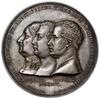 medal z 1815 r. autorstwa A. F. Königa, wybity z okazji przyłączenia Pomorza i Rugii do Prus; Aw: ..