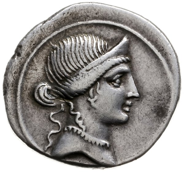 denar, 30-27 pne, mennica we Włoszech (Rzym lub Brindisi)
