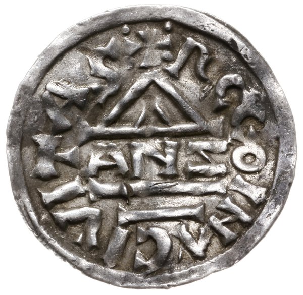 denar, 1002-1009, mincerz Anti; Aw: Krzyż grecki