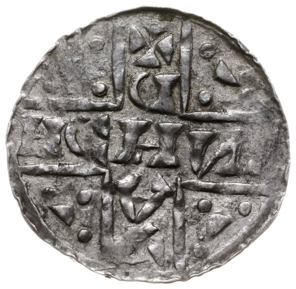 denar, 1018-1026, mincerz Athal; Aw: Dwunitkowy 